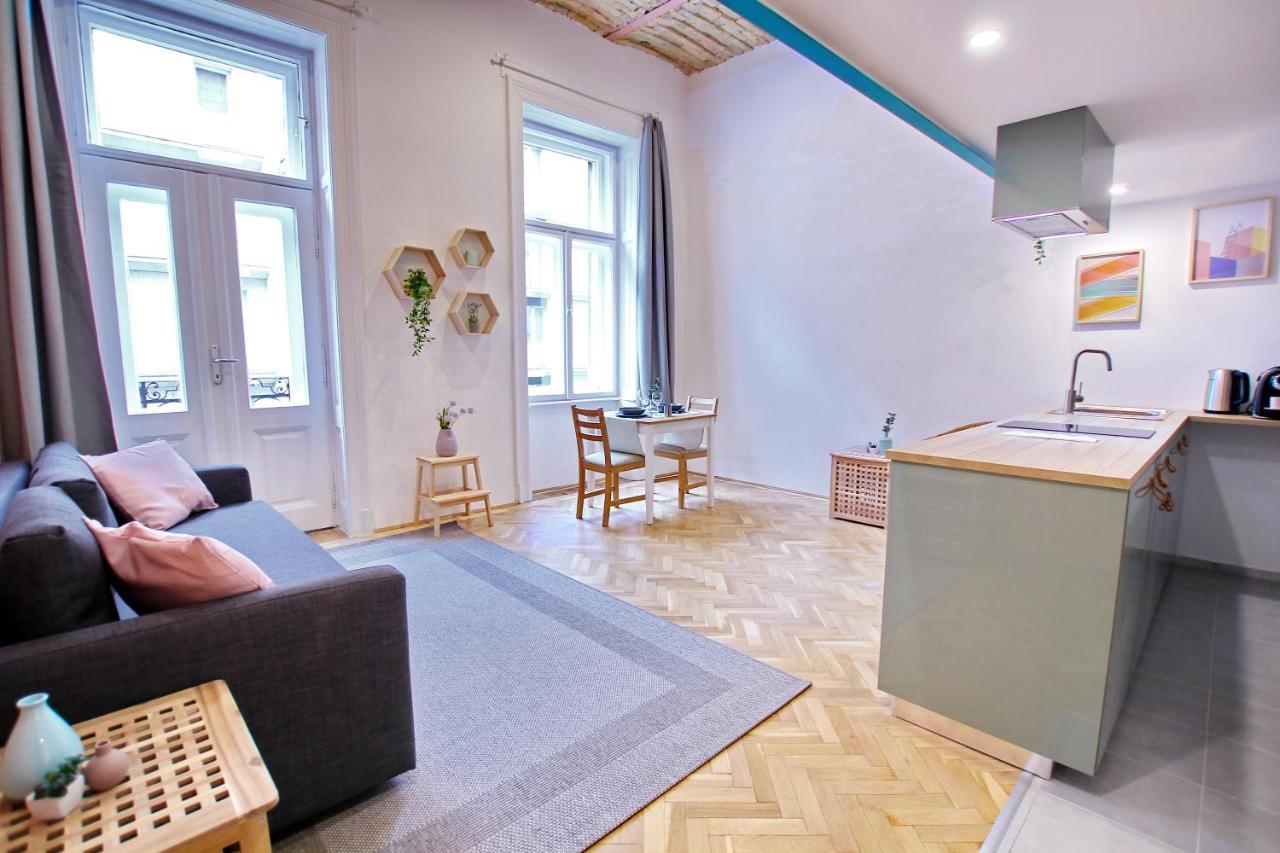 Awesome Budapest Downtown Studio W Balcony & Free Private Parking Zewnętrze zdjęcie