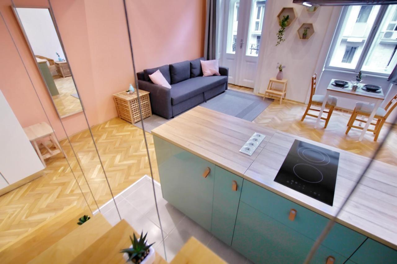 Awesome Budapest Downtown Studio W Balcony & Free Private Parking Zewnętrze zdjęcie